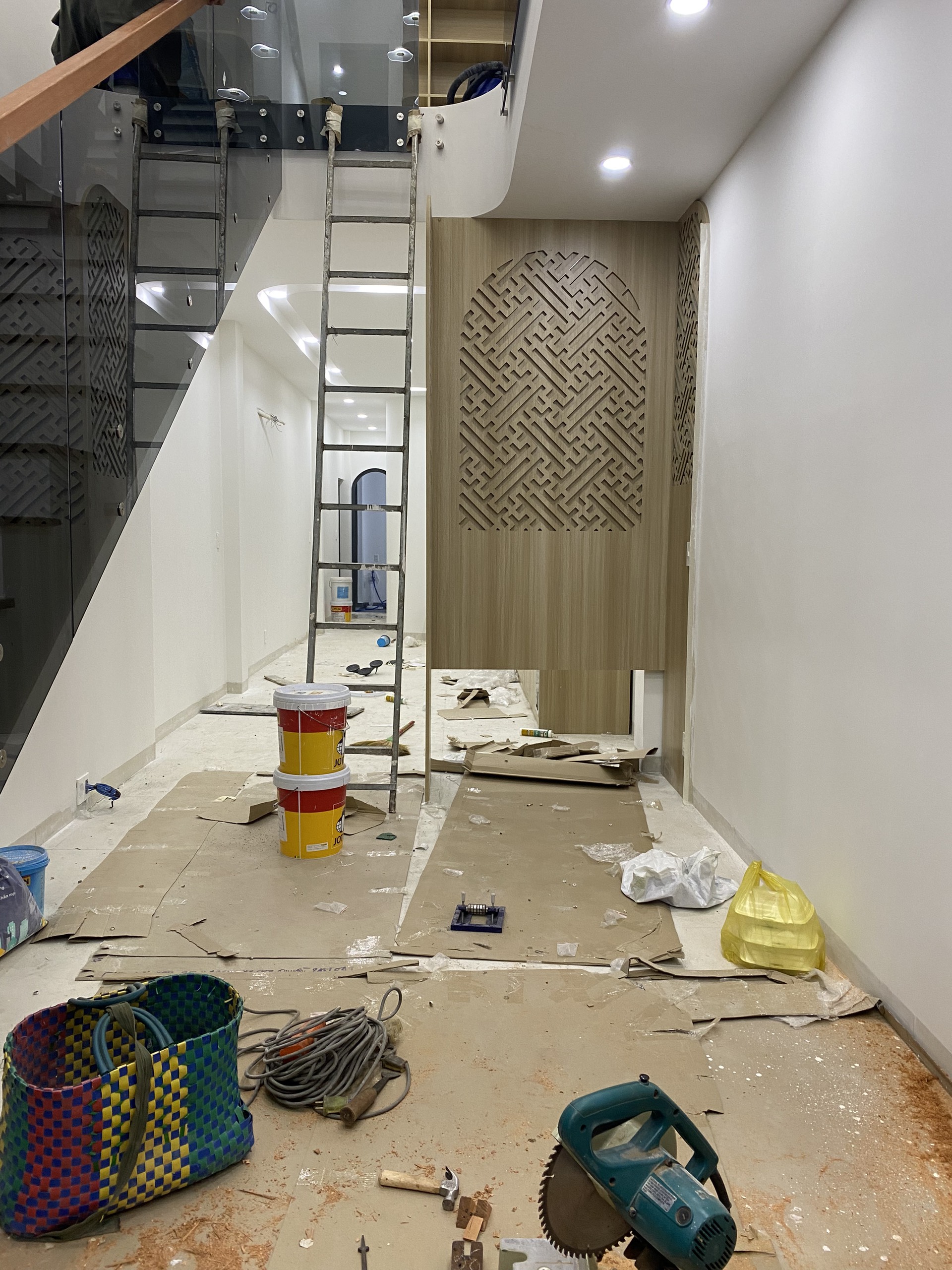 Nhà phố Quận 8 - công trình thực tế