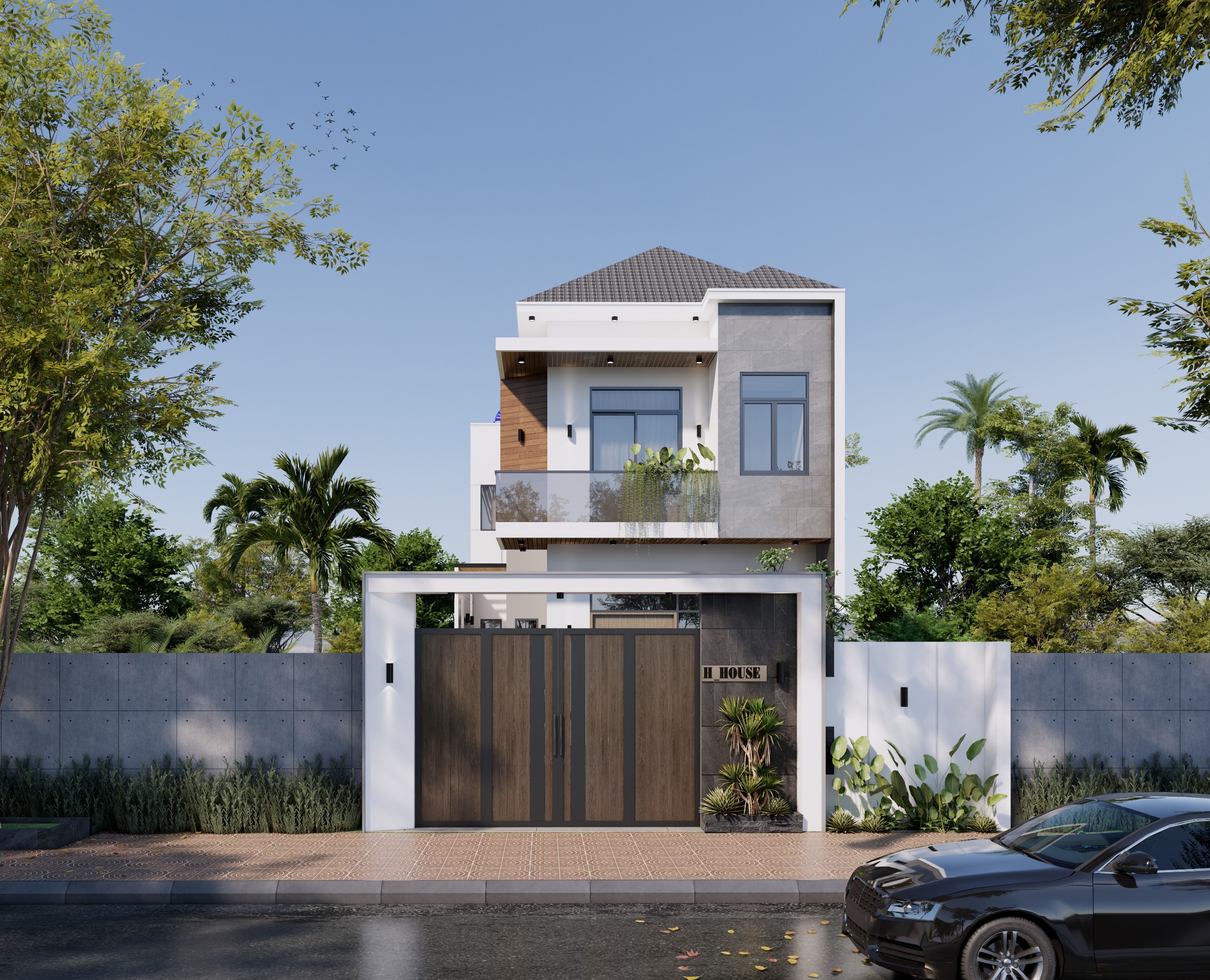 Nhà ở Đắk Nút B - Tỷ lệ tổng thể