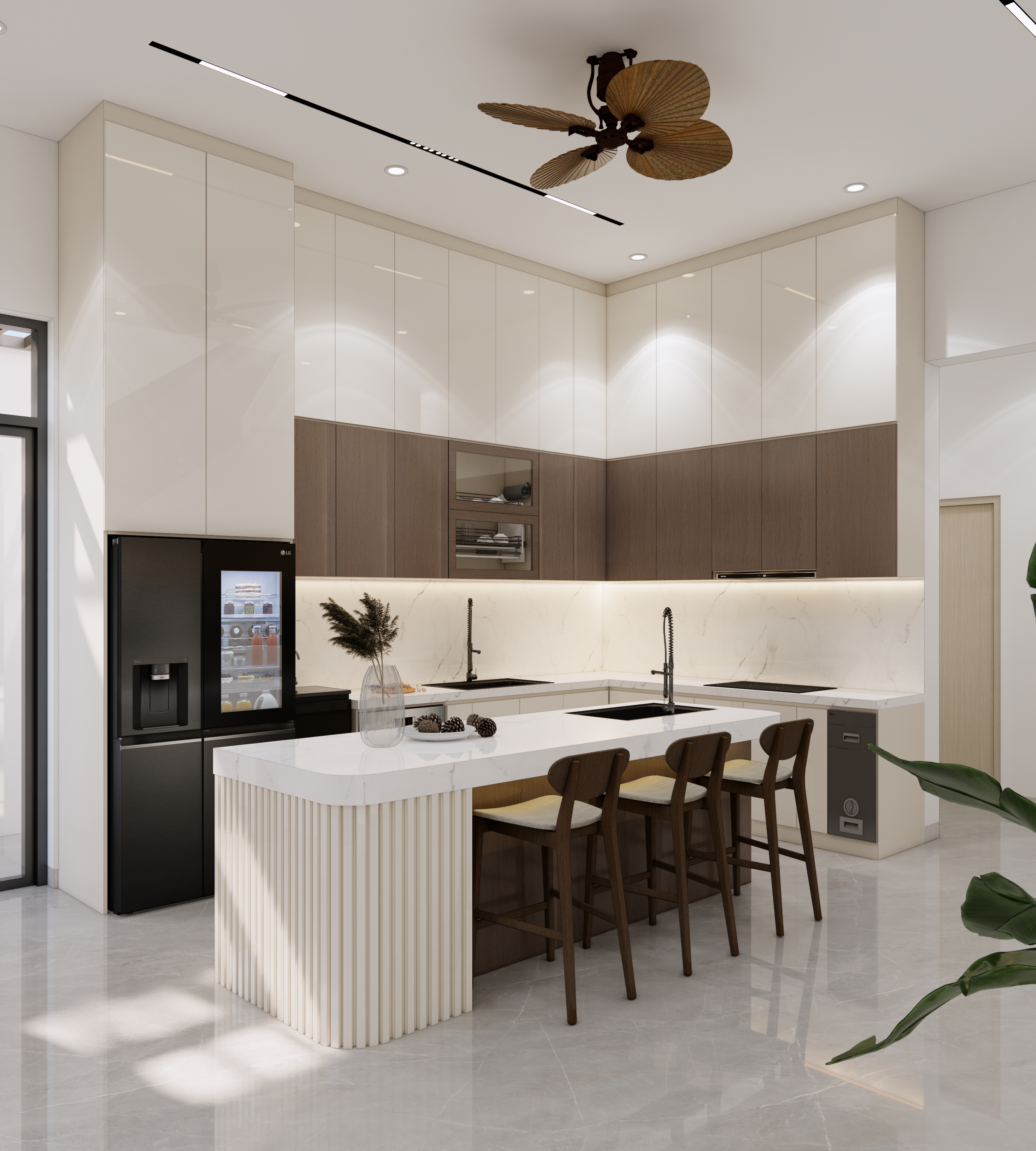 Nhà ở Đắk Nút B - Không gian nội thất
